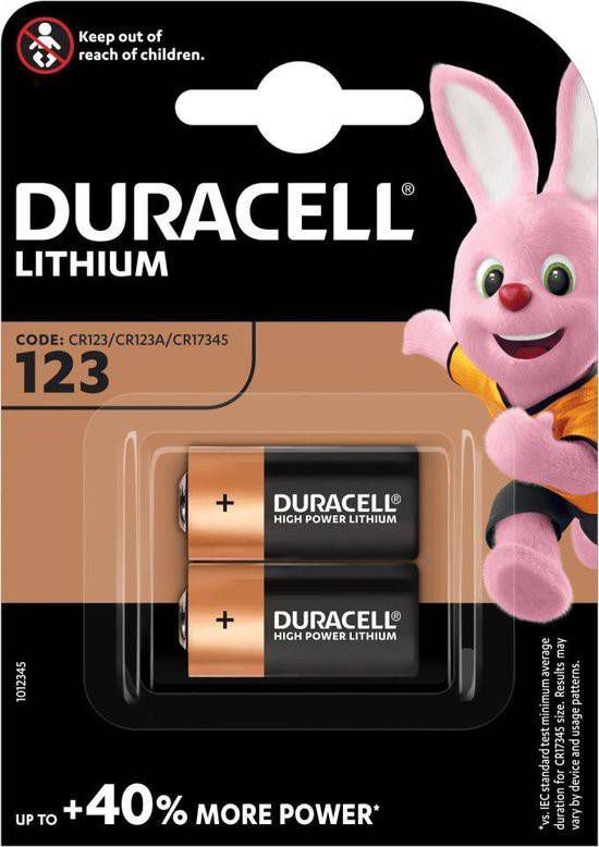 Duracell Ultra Lithium 123, Blister Van 2 Stuks online kopen