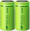GP 3000mAh Oplaadbaar Batterij NiMH 2x C 120300CHCB C2 online kopen
