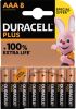 Duracell Batterij Plus 100% Aaa, Blister Van 8 Stuks 10 Stuks online kopen