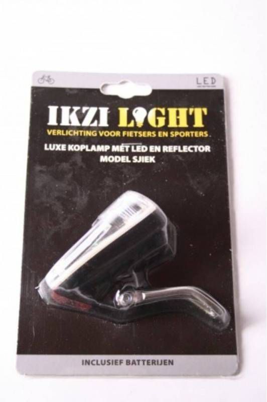 Ikzi Light koplamp led batterij wit online kopen