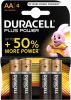 Duracell Plus Power AA penlite batterij LR6/AA 1.5v 4 stuks online kopen