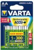 Varta Power Ready2Use Oplaadbare AA Batterijen 5716101404 2600mAh 1x4 online kopen