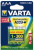 Varta Ready2Use oplaadbare AAA batterijen 1000mAh online kopen