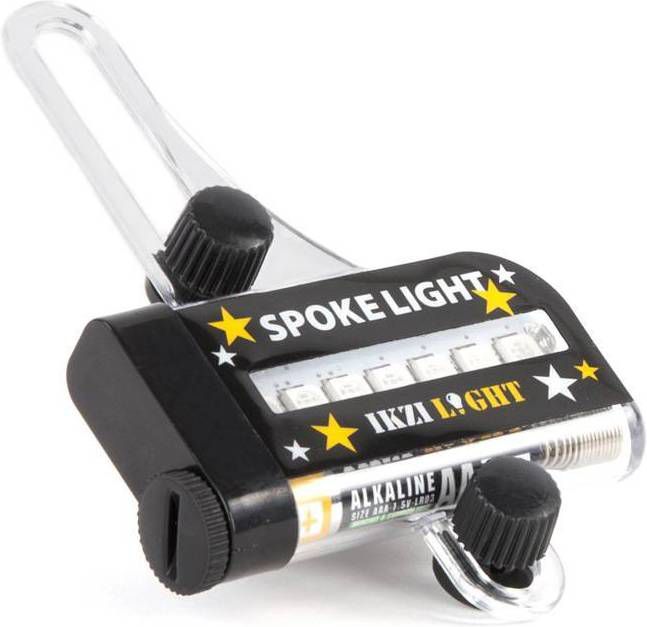 Ikzi Light wielverlichting 7 leds batterij 11 cm zwart online kopen