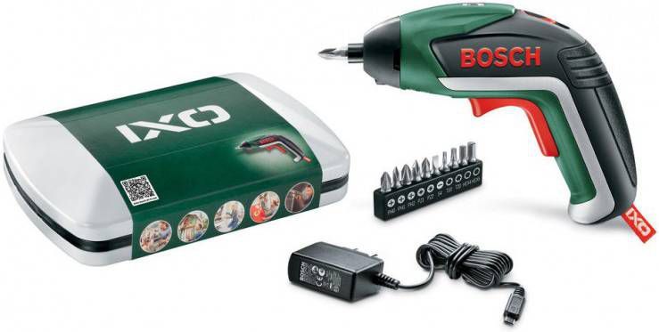 Bosch IXO V Basic 3.6V Li Ion accu schroefmachine set(1.5Ah ingebouwd)in tinnen giftbox online kopen