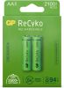 GP Recyko Aa 2100mah 2 Stuks Oplaadbare Nimh Batterij online kopen