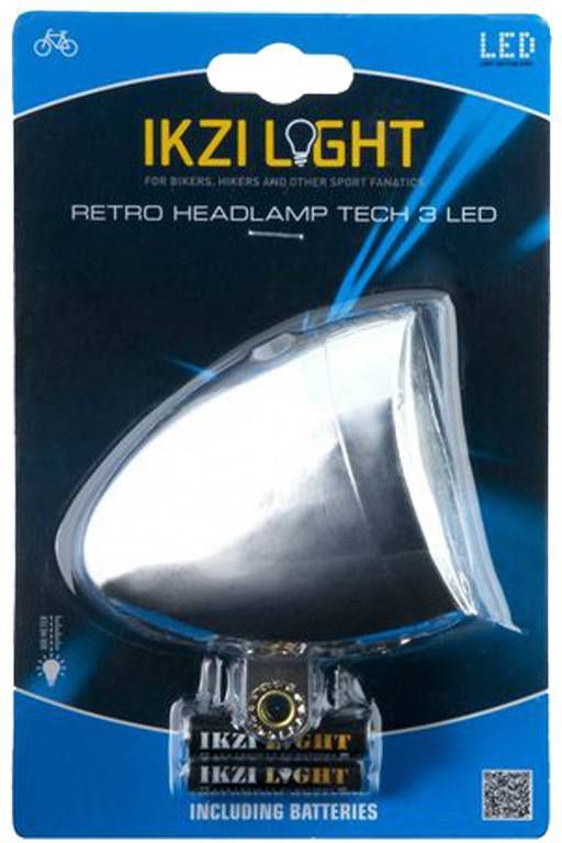 Ikzi Light koplamp Retro led batterijen zilver online kopen
