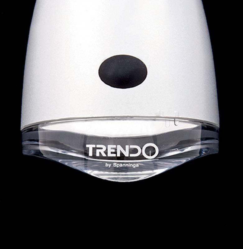 Spanninga koplamp Trendo Xb led 10 Lux batterij 80 mm chroom online kopen