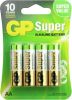 GP Super Alkaline AA Mignon penlite, blister 4 online kopen