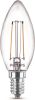 Philips Led Lamp Filament Set 2 Stuks Classic Ledcandle 827 B35 Cl E14 Fitting 2w Warm Wit 2700k Vervangt online kopen