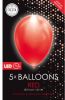 Feestbazaar Led Ballonnen Rood(5st ) online kopen