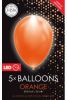 Feestbazaar Oranje Led Ballonnen(5st ) online kopen