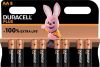 Duracell Alkalinebatterij AA Plus 100% 4 8 of 12 eenheden online kopen