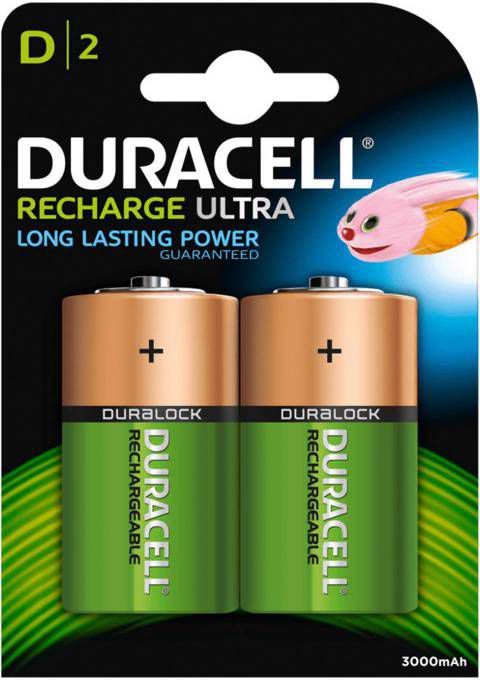 Duracell Oplaadbare Batterij PreCharged D 2 2200 mAh 2 Stuks online kopen